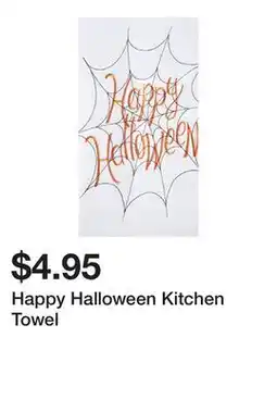 Belk Happy Halloween Kitchen Towel offer