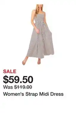Belk Women's Strap Midi Dress offer