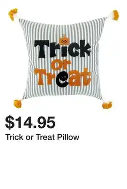 Belk Trick or Treat Pillow offer