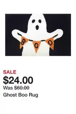 Belk Ghost Boo Rug offer