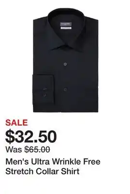 Belk Men's Ultra Wrinkle Free Stretch Collar Shirt offer