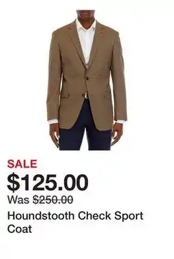 Belk Houndstooth Check Sport Coat offer