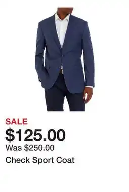 Belk Check Sport Coat offer