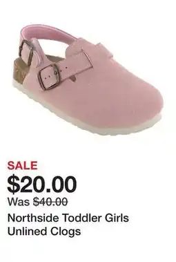 Belk Northside Toddler Girls Unlined Clogs offer