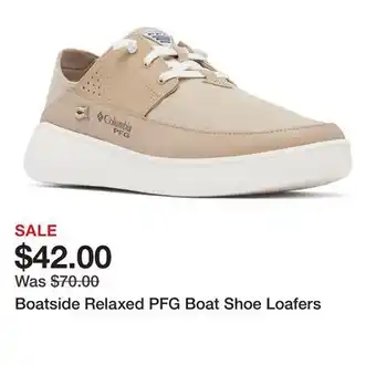 Belk Boatside Relaxed PFG Boat Shoe Loafers offer