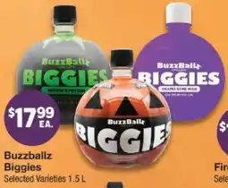 Albertsons Buzzballz Biggies offer