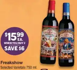 Albertsons Freakshow offer