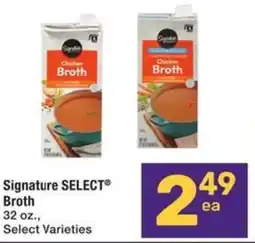 Albertsons Signature select broth offer