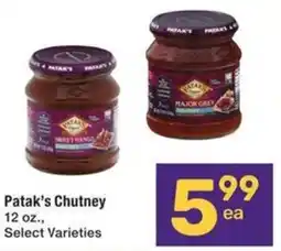 Albertsons Patak's Chutney offer