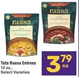 Albertsons Tata Raasa Entrees offer