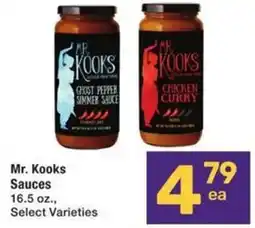 Albertsons Mr. Kooks Sauces offer