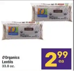 Albertsons 0 Organics Lentils offer