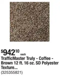 The Home Depot TrafficMaster Truly offer