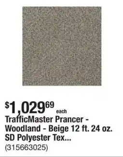 The Home Depot TrafficMaster Prancer Woodland offer