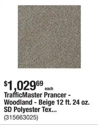 The Home Depot TrafficMaster Prancer Woodland offer