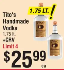 Smart & Final Tito's Handmade Vodka offer
