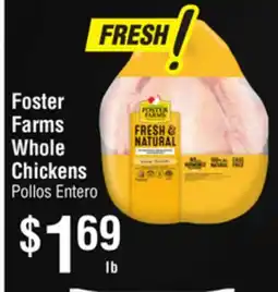 Smart & Final Foster Farms Whole Chickens offer