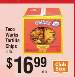 Smart & Final Taco Works Tortilla Chips offer