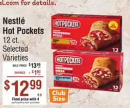 Smart & Final Nestlé Hot Pockets offer