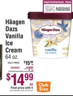 Smart & Final Häagen Dazs Vanilla Ice Cream offer