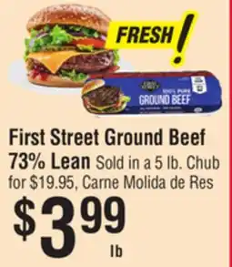 Smart & Final First Street Ground Beef offer