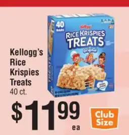 Smart & Final Kellogg's Rice Krispies Treats offer