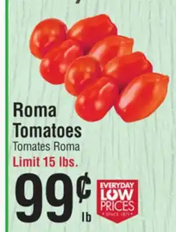 Smart & Final Roma Tomatoes offer