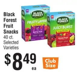 Smart & Final Black Forest Fruit Snacks offer