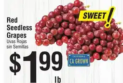 Smart & Final Red Seedless Grapes offer