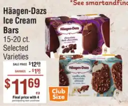 Smart & Final Häagen-Dazs Ice Cream Bars offer