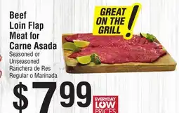 Smart & Final Beef Loin Flap Meat for Carne Asada offer