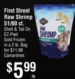 Smart & Final First Street Raw Shrimp offer