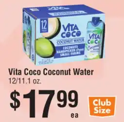 Smart & Final Vita Coco Coconut Water offer