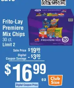 Smart & Final Frito-Lay Premiere Mix Chips offer
