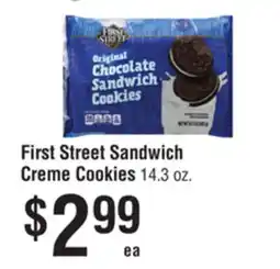 Smart & Final First Street Sandwich Creme Cookies offer