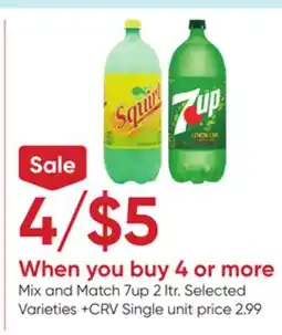 Stater Bros 7up offer