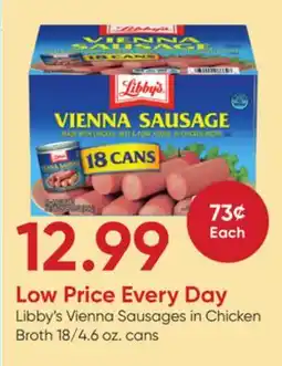 Stater Bros Libby's Vienna Sausages in Chicken Broth offer