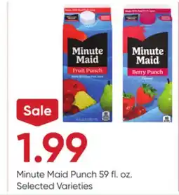 Stater Bros Minute Maid Punch offer