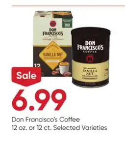 Stater Bros Don Francisco's Coffee offer