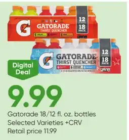 Stater Bros Gatorade offer