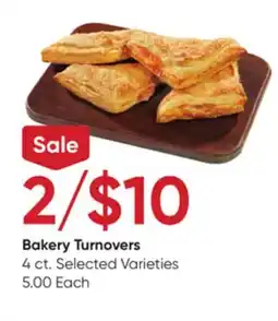 Stater Bros Bakery Turnovers offer