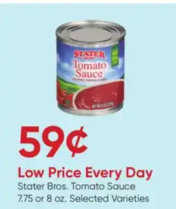 Stater Bros Stater Bros. Tomato Sauce offer