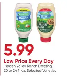 Stater Bros Hidden Valley Ranch Dressing offer