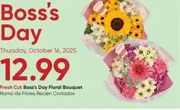 Stater Bros Boss's Day Floral Bouquet offer