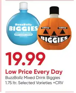 Stater Bros BuzzBallz Mixed Drink Biggies offer