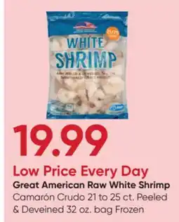 Stater Bros Great American Raw White Shrimp offer