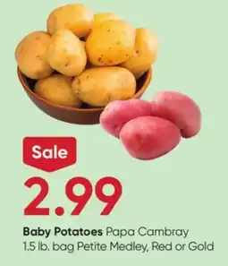 Stater Bros Baby Potatoes offer