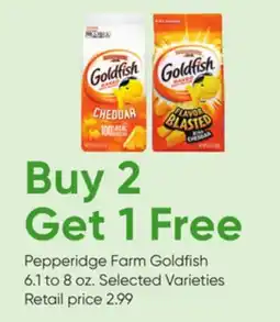 Stater Bros Pepperidge Farm Goldfish offer