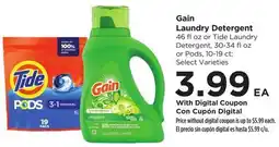 Food 4 Less Gain Laundry Detergent offer