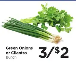 Food 4 Less Green Onions or Cilantro offer